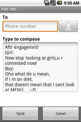 Flirt SMS | AndroidApplications.